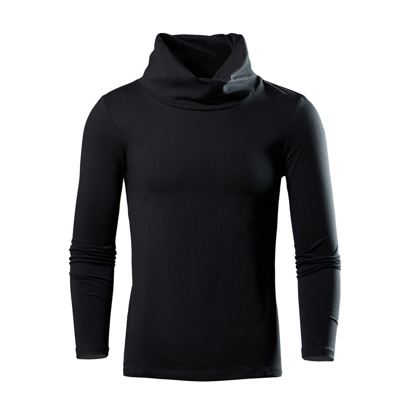 Herren elegantes Langarmshirt mit modischem Kragen Echoarchiv