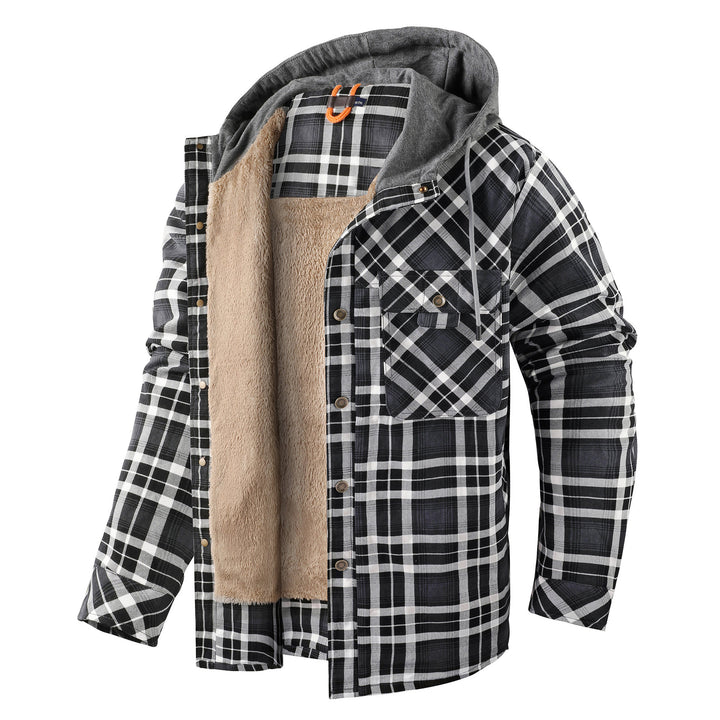 Herren Flanelljacke mit weichem Futter Echoarchiv