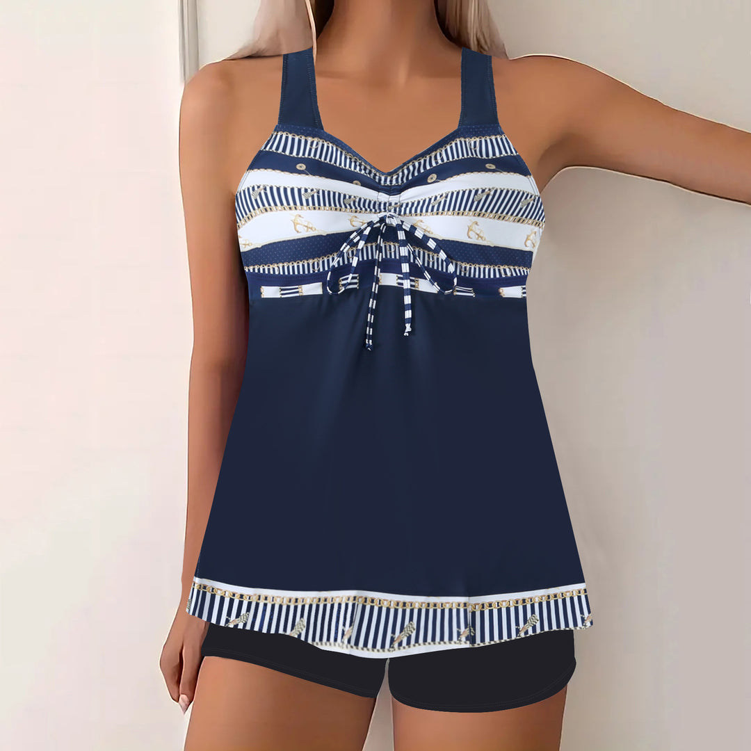 Damen Tankini-Oberteil mit Shorts Echo Archiv