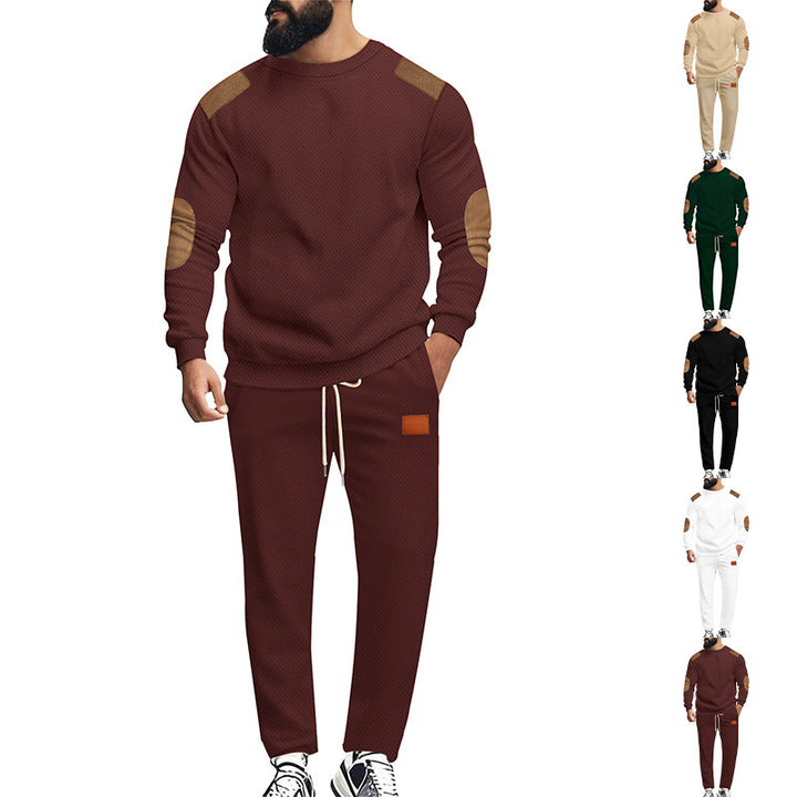Herren modischer Sweatshirt- und Jogginghosen-Set Echoarchiv