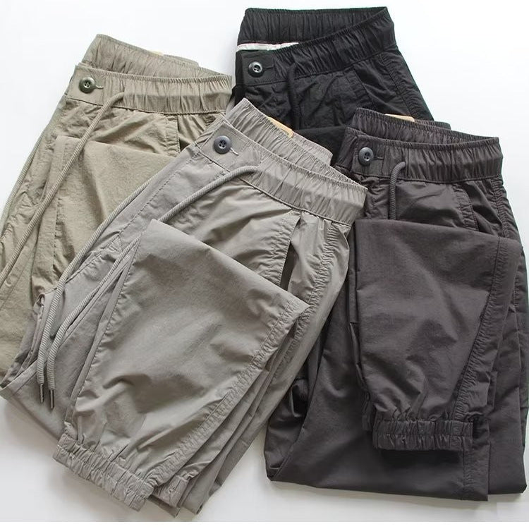 Herren Modische Cargohose mit elastischem Bund – Bravaro