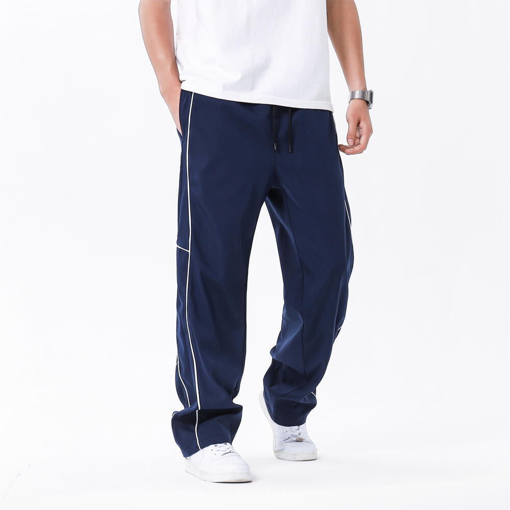 Damen Modische Freizeithose mit kontrastierenden Nähten Echo Archiv