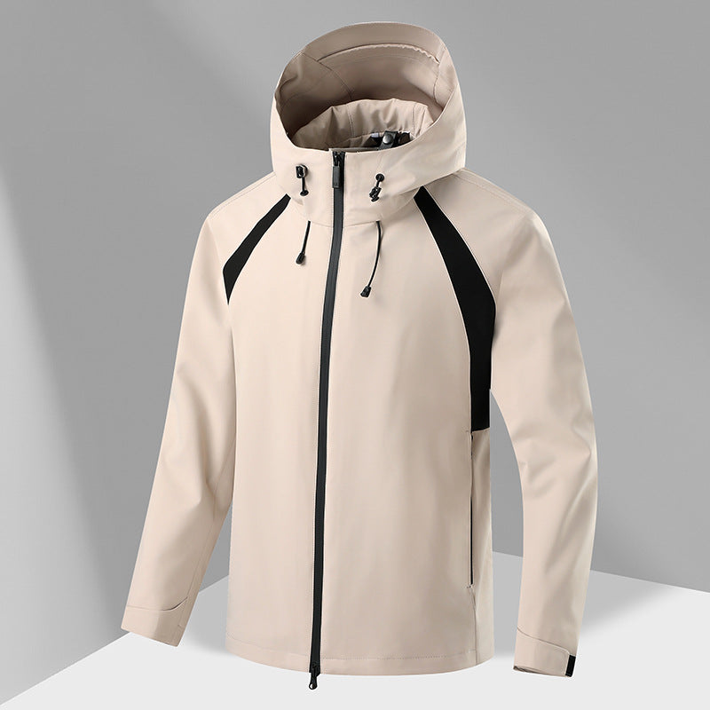 Herren multifunktionale Outdoor-Jacke mit abnehmbarer Kapuze Echoarchiv