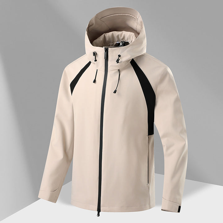 Herren multifunktionale Outdoor-Jacke mit abnehmbarer Kapuze Echoarchiv