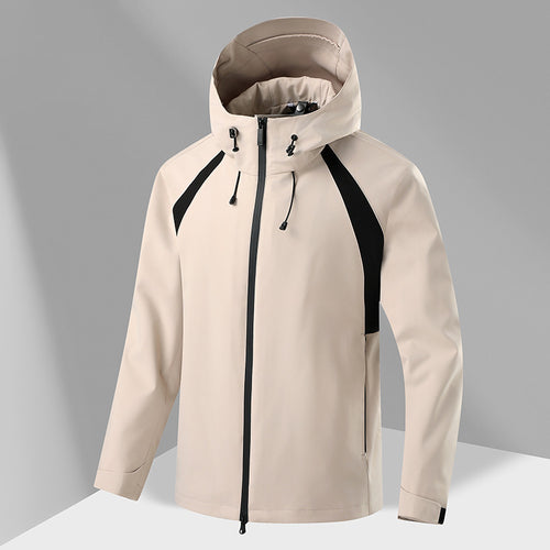 Herren multifunktionale Outdoor-Jacke mit abnehmbarer Kapuze Echoarchiv