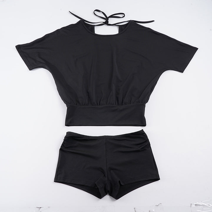 Damen Sportliches Oberteil und Shorts-Set Echo Archiv