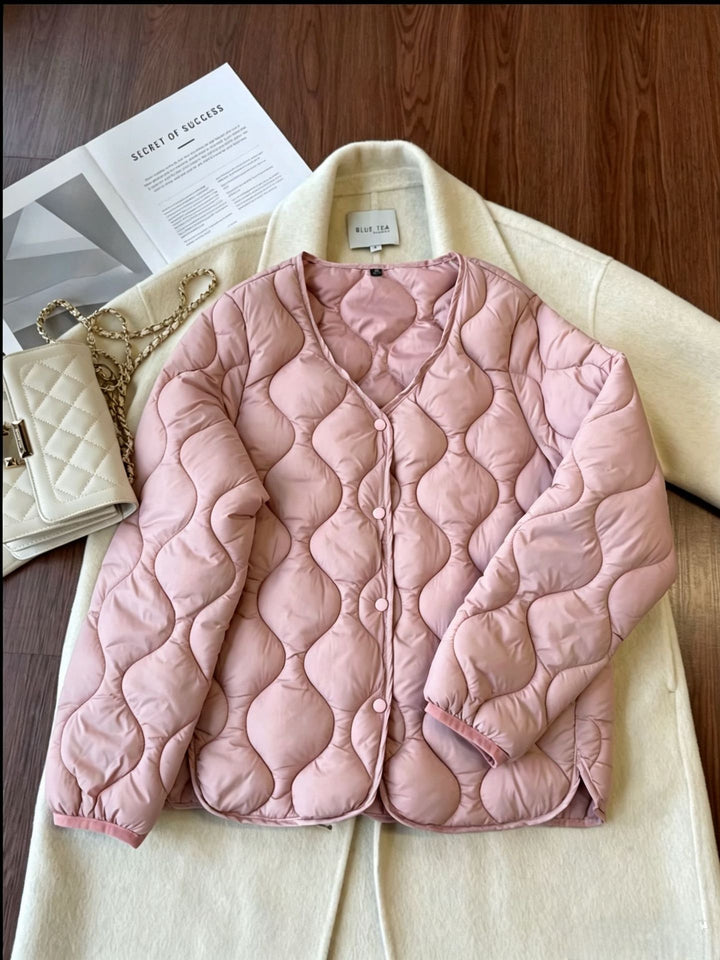 Damen Modische Daunenjacke Echoarchiv