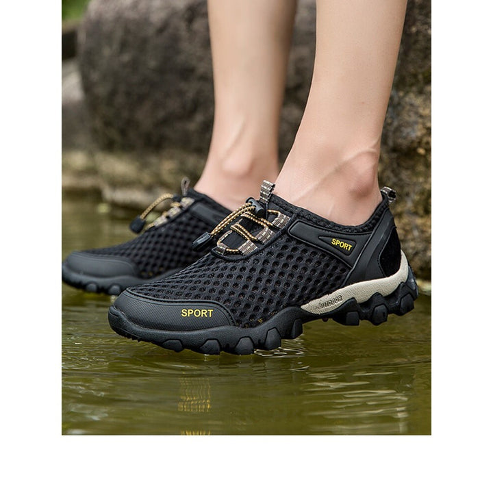Herren Sportliche Outdoor Schuhe mit atmungsaktiven Einsätzen Echoarchiv