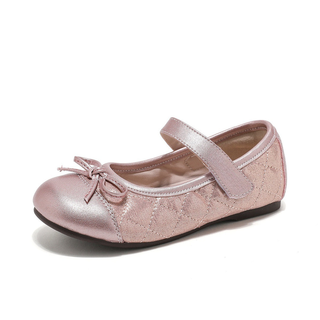 Mädchen Mary Jane Ballerinas mit glänzendem Obermaterial Echo Archiv