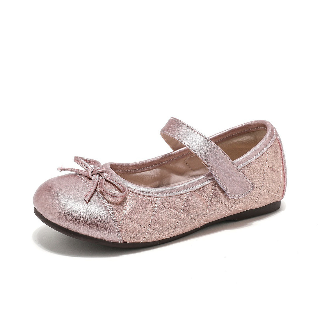 Mädchen Mary Jane Ballerinas mit glänzendem Obermaterial