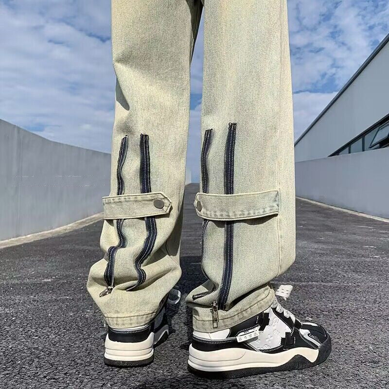 Herren Lässige Baggy Jeans mit innovativem Design Echoarchiv
