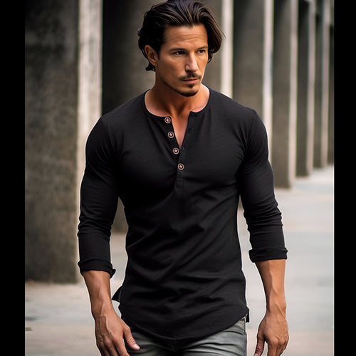 Herren Langarmshirt Echoarchiv