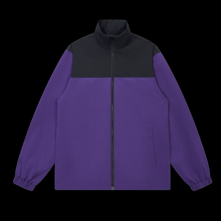 Herren Sportliche Übergangsjacke mit elastischem Bund und hohem Kragen Echoarchiv