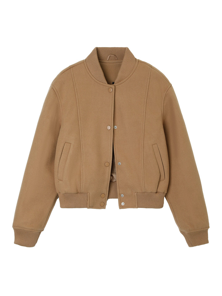 Damen Modische Kurzjacke mit Druckknöpfen Echo Archiv