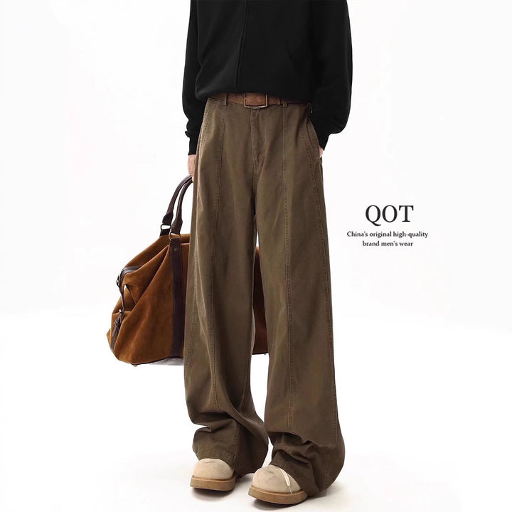 Damen Weitgeschnittene Stoffhose Echoarchiv