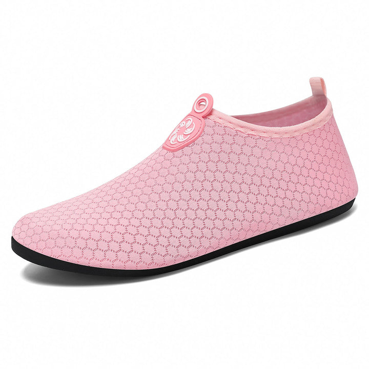 Damen nan leichter gestrickter Wasserschuh Slip-On mit nahtlosem Sockenschaft und rutschfester Gummisohle Echo Archiv