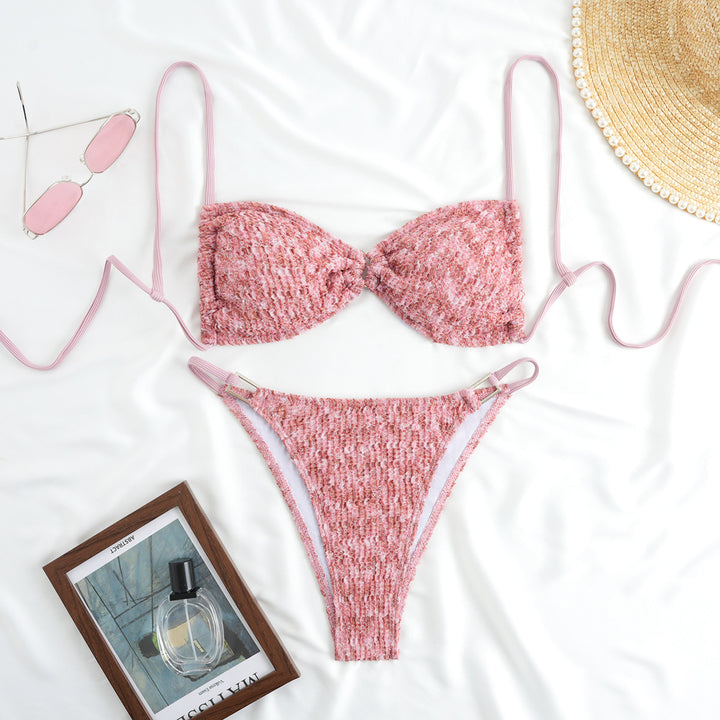 Damen Komfortabler Triangel-Bikini mit raffinierten Details Echo Archiv