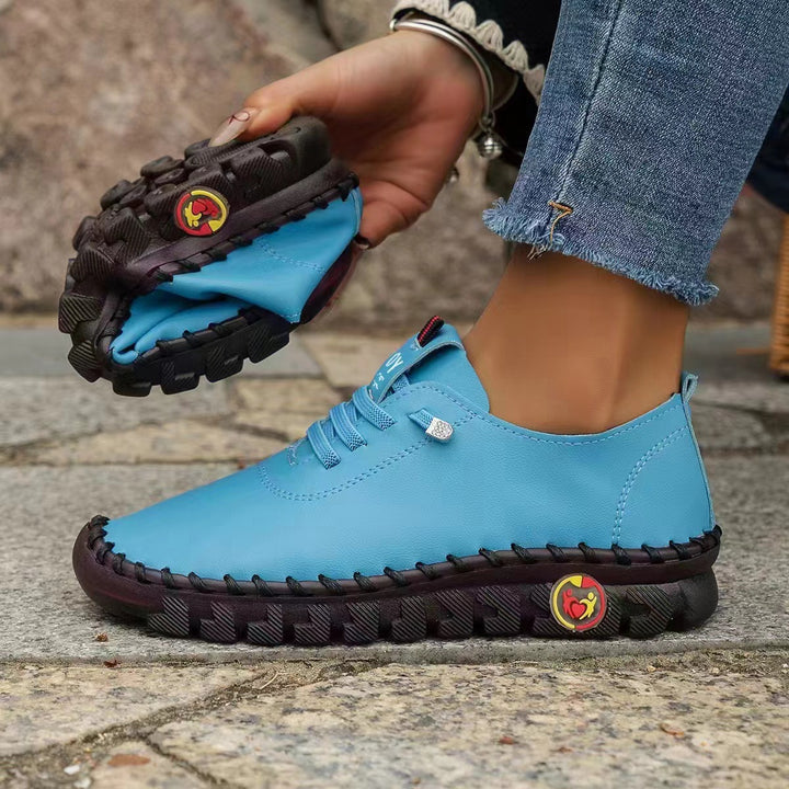 Damen nan flexible faltbare Freizeitsneaker mit stoßdämpfender Profilsohle Echo Archiv