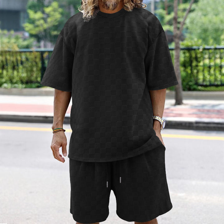 Herren lässiges Sportoutfit aus atmungsaktivem Material Echoarchiv