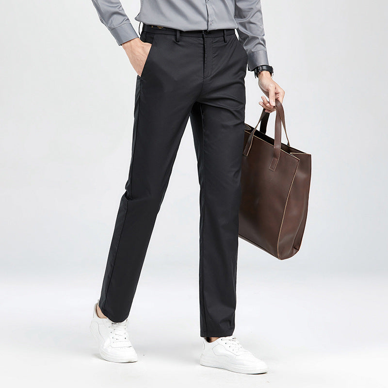 Herren elegante Chino-Hose mit atmungsaktiven Eigenschaften und praktischem Schnitt Echoarchiv