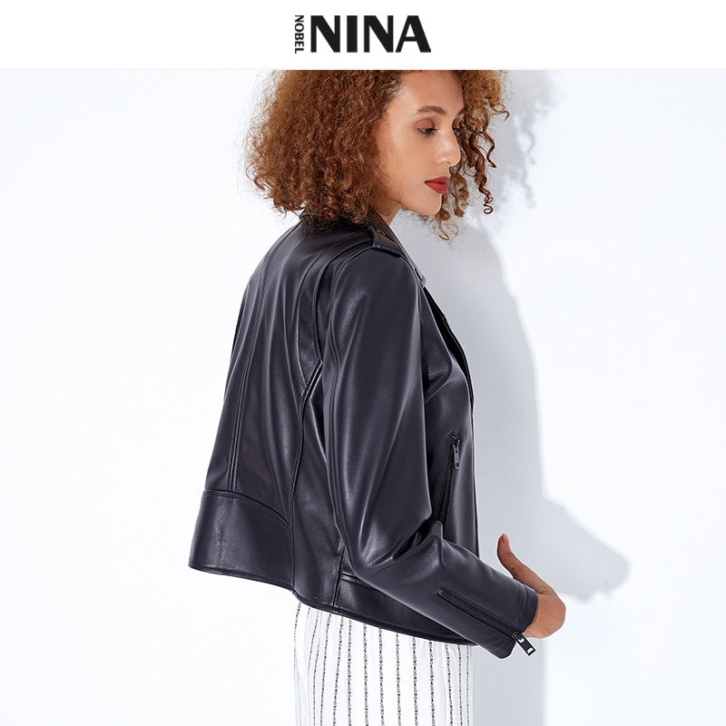 Damen Stylische Bikerjacke Echo Archiv