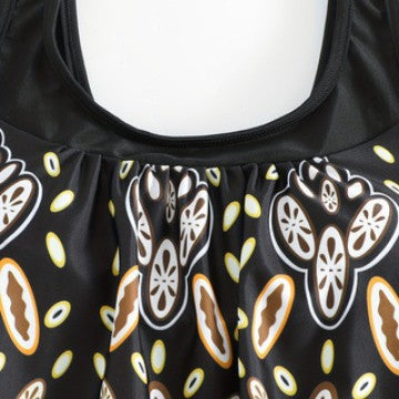 Damen Tankini-Set mit buntem Muster und bequemen Badeshorts Echo Archiv