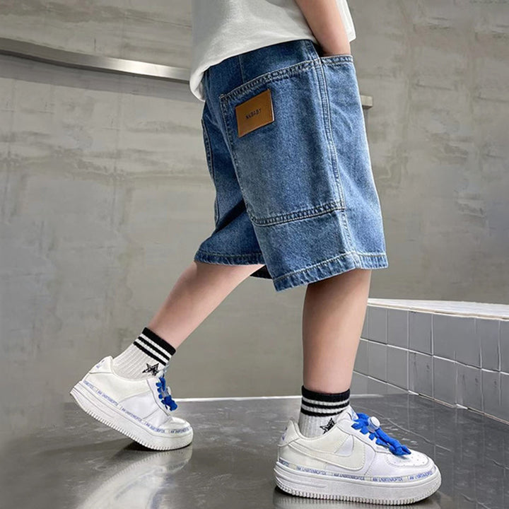 Jungen lässige Denim-Shorts mit praktischen Taschen Echo Archiv 1784086487