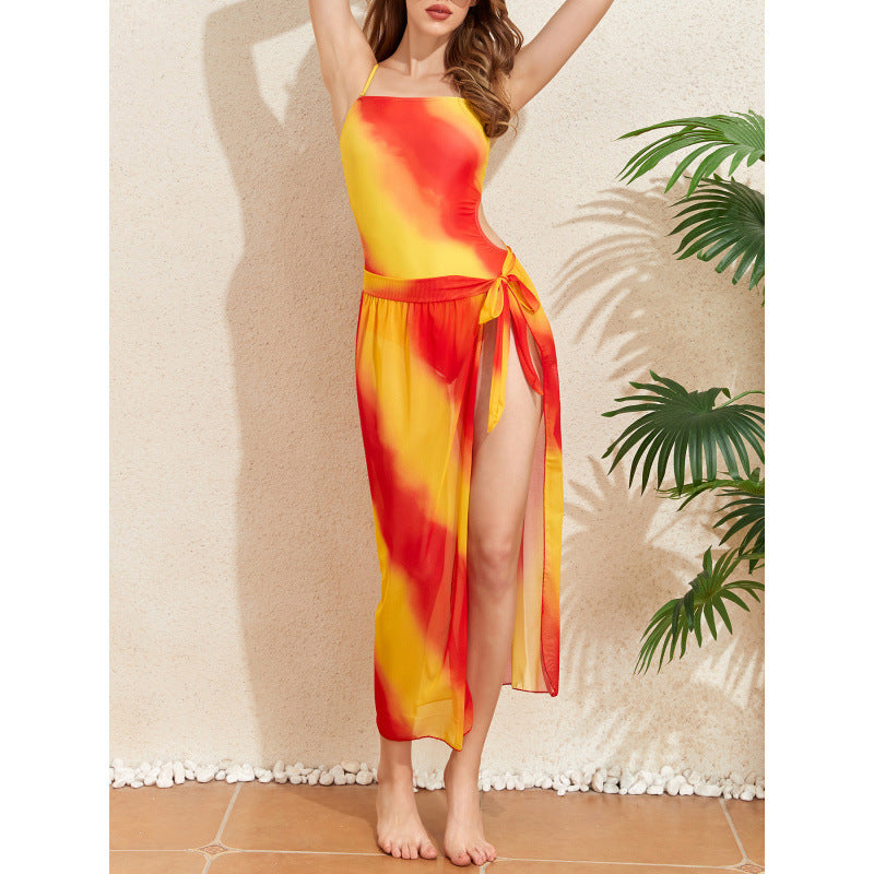 Damen Sommerliche Strandkleid Echo Archiv