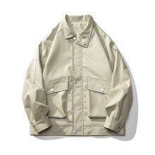 Herren Overshirt-Fieldjacke im Utility‑Stil mit Pattentaschen und Hemdkragen Echo Archiv