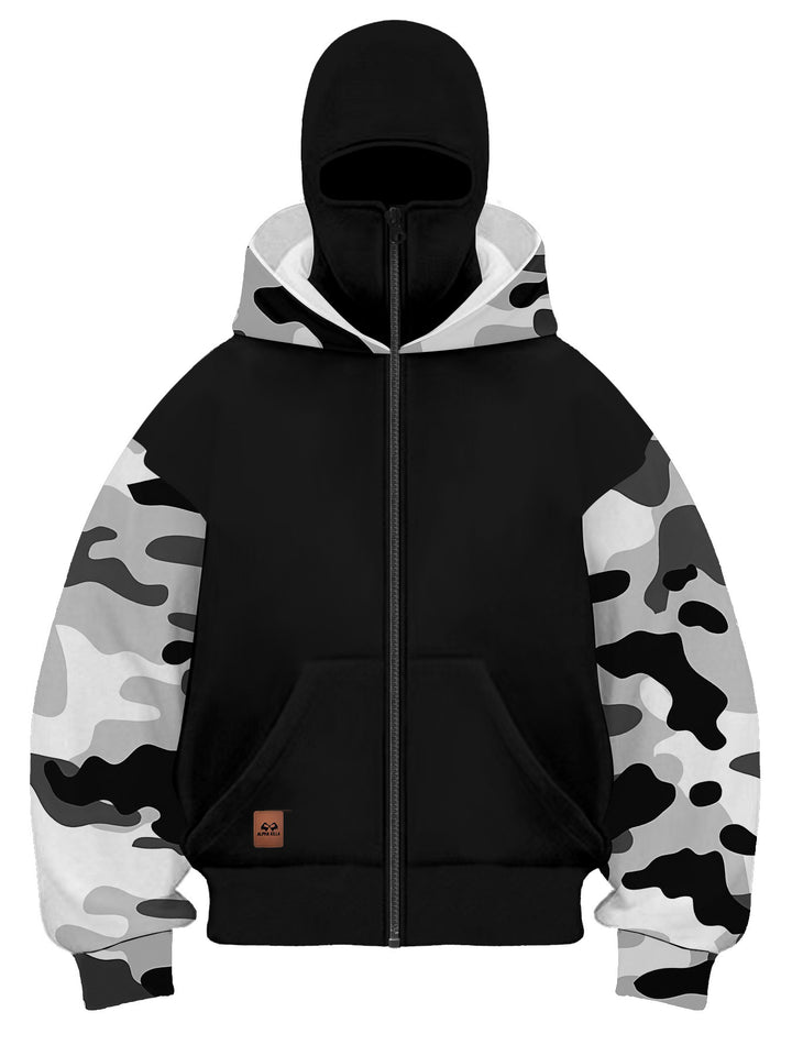 Herren Modische Camouflage Kapuzenjacke Echo Archiv