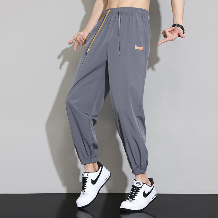 Herren Lässige Freizeithose mit elastischem Bund und praktischen Taschen