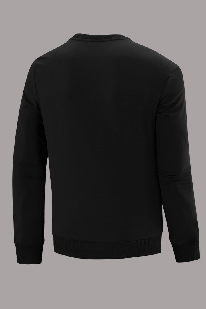 Herren Sweatshirt mit kreativer Herz-Grafik Echoarchiv