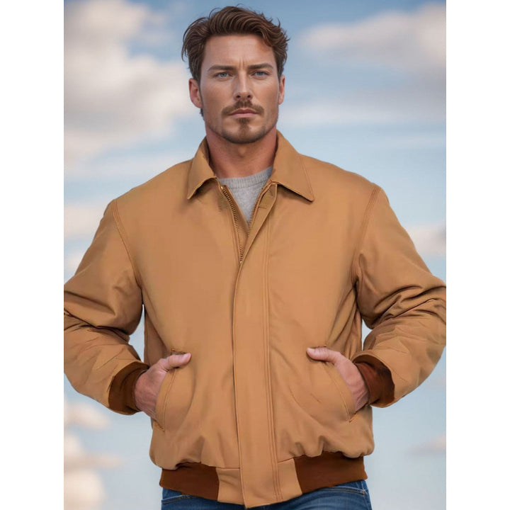 Herren lässige Utility-Jacke mit robusten Taschen Echoarchiv