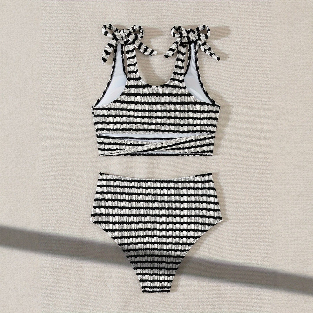 Damen Hochgeschnittener Sport-Bikini Echo Archiv