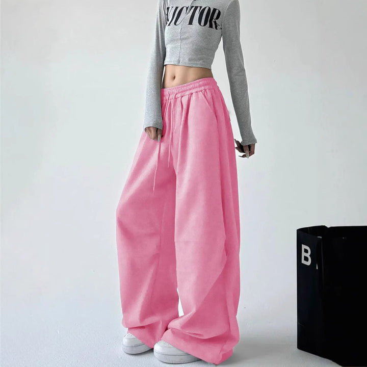 Damen Bequeme und lässige weite Jogginghose Echoarchiv