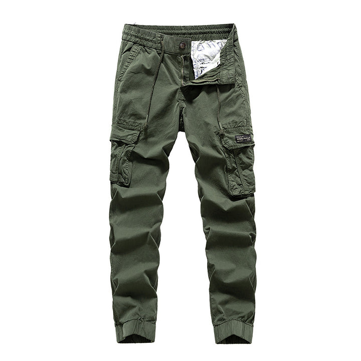 Herren Cargo-Jogginghose im Utility‑Stil mit Elastikbund, Tunnelzug und Mehrfach‑Cargotaschen Echo Archiv