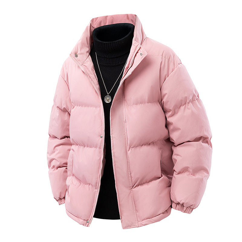 Herren Wattierte Oversize-Pufferjacke mit wasserabweisender Shell, hohem Stehkragen und verdecktem Reißverschluss Echo Archiv