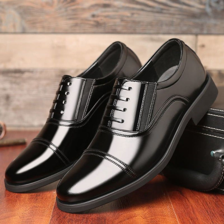 Herren Elegante und Hochglanz Schnürschuhe Echoarchiv