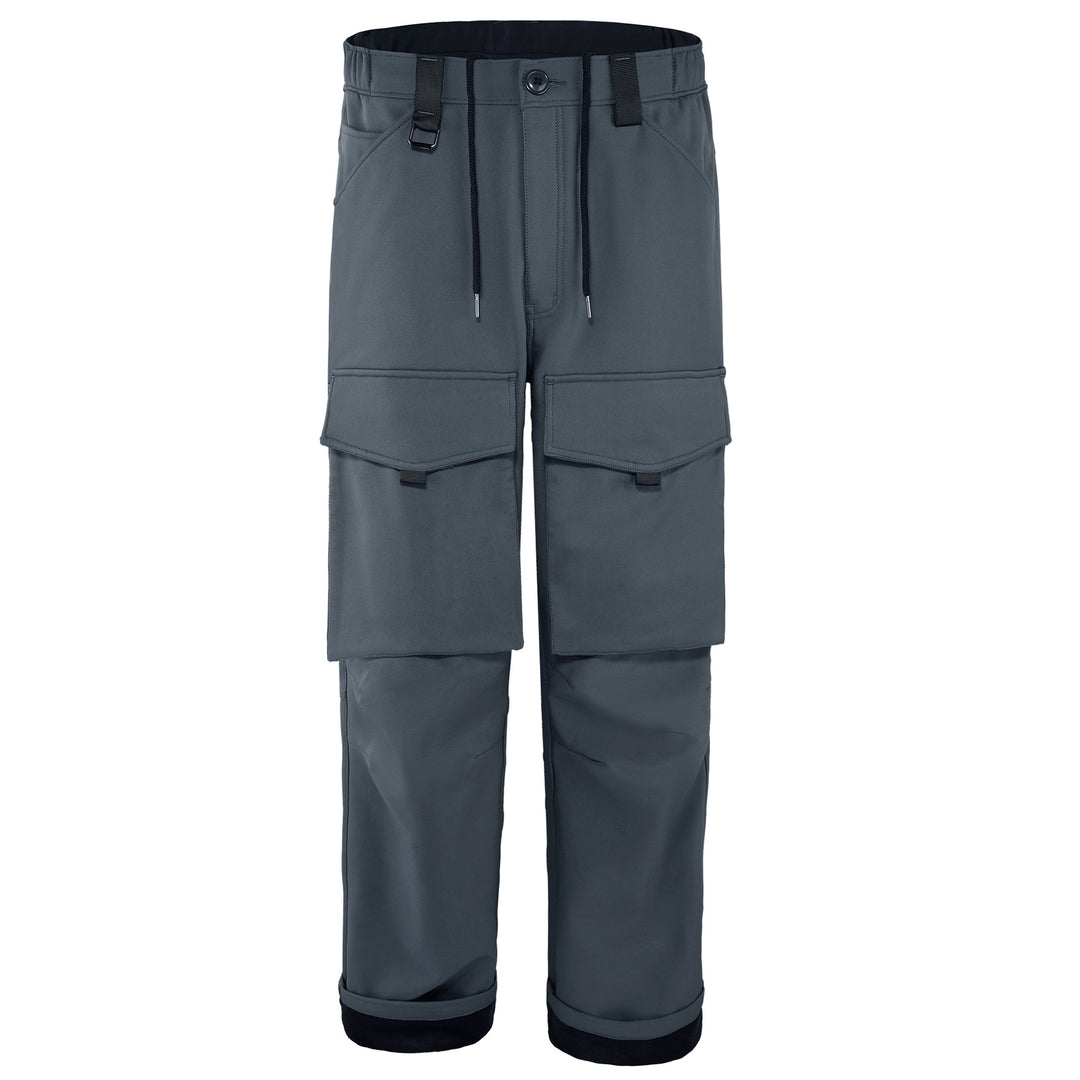 Herren multifunktionale Cargo-Hosen mit elastischem Bund und mehreren Taschen Echoarchiv