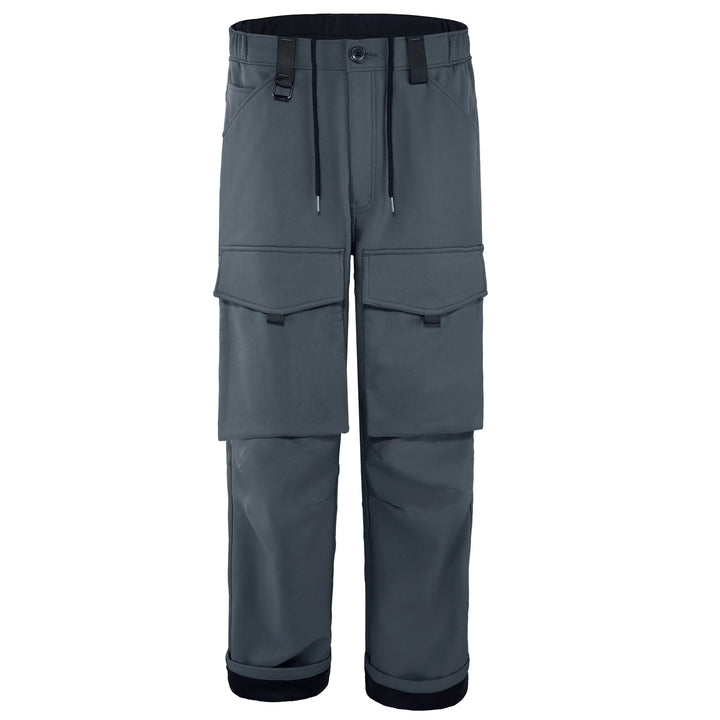 Herren multifunktionale Cargo-Hosen mit elastischem Bund und mehreren Taschen Echoarchiv