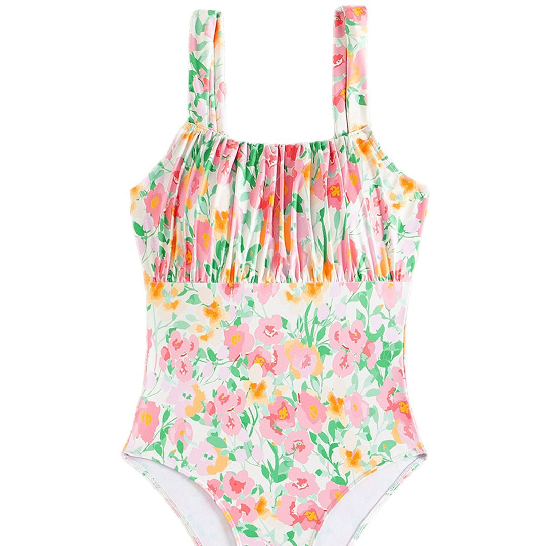 Damen Einteiler Badeanzug mit floralem Design Echo Archiv