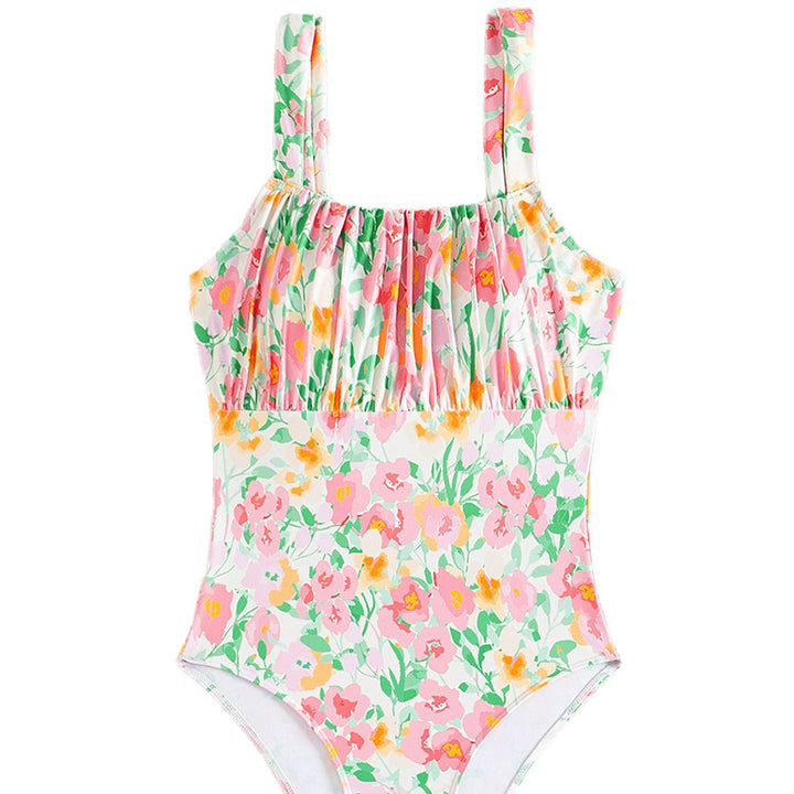 Damen Einteiler Badeanzug mit floralem Design Echo Archiv