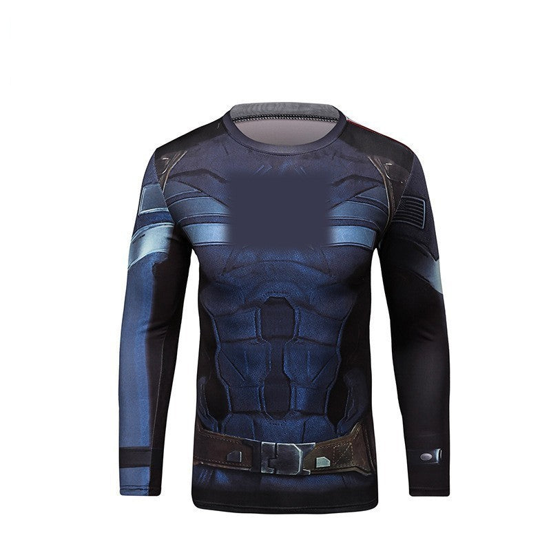 Herren Sportliches Langarm-T-Shirt mit innovativem Design Echoarchiv