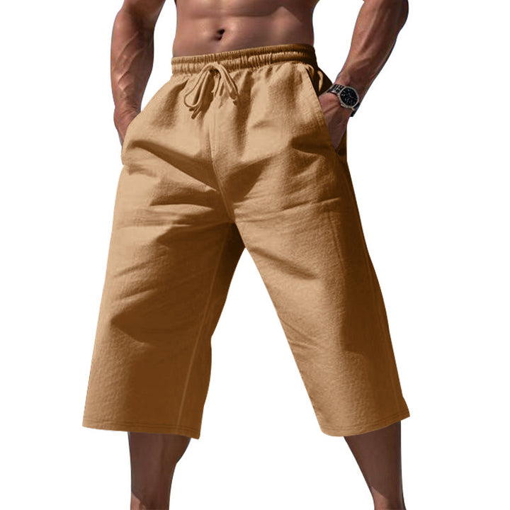 Herren lässige Strandshorts aus leichtem, atmungsaktivem Stoff mit elastischem Bund und praktischen Taschen Echoarchiv