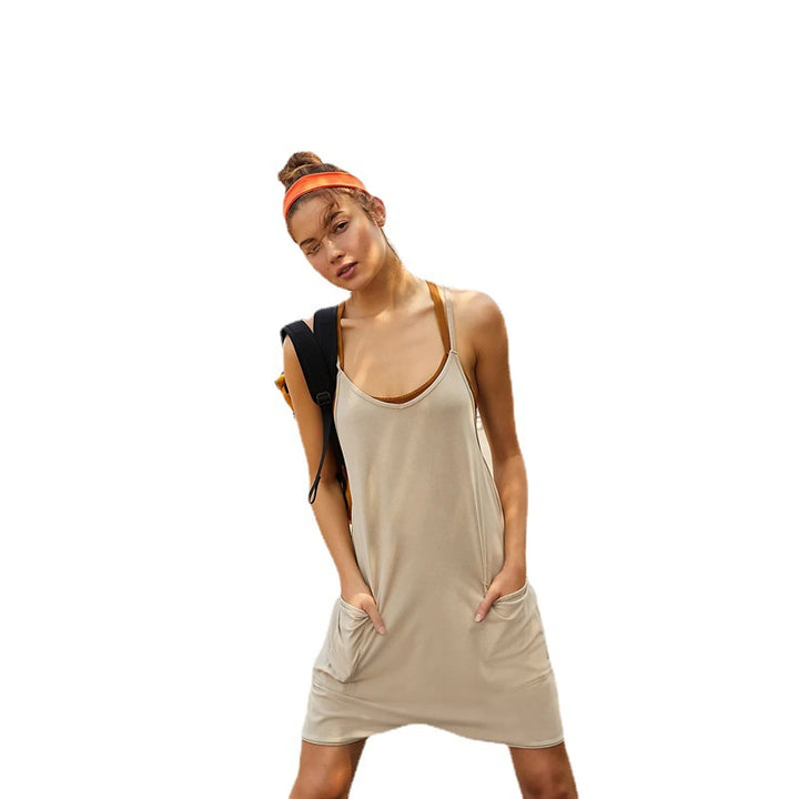 Damen Sportliches Freizeitkleid mit großzügigen Taschen Echo Archiv
