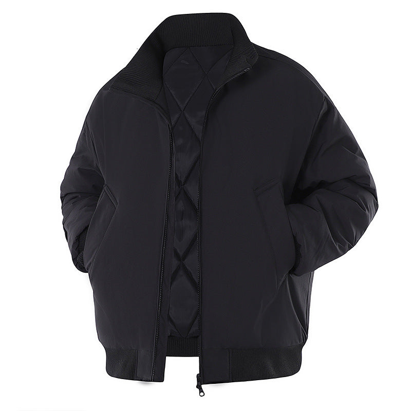 Herren Winterjacke mit warmem Innenfutter und praktischen Taschen Echoarchiv