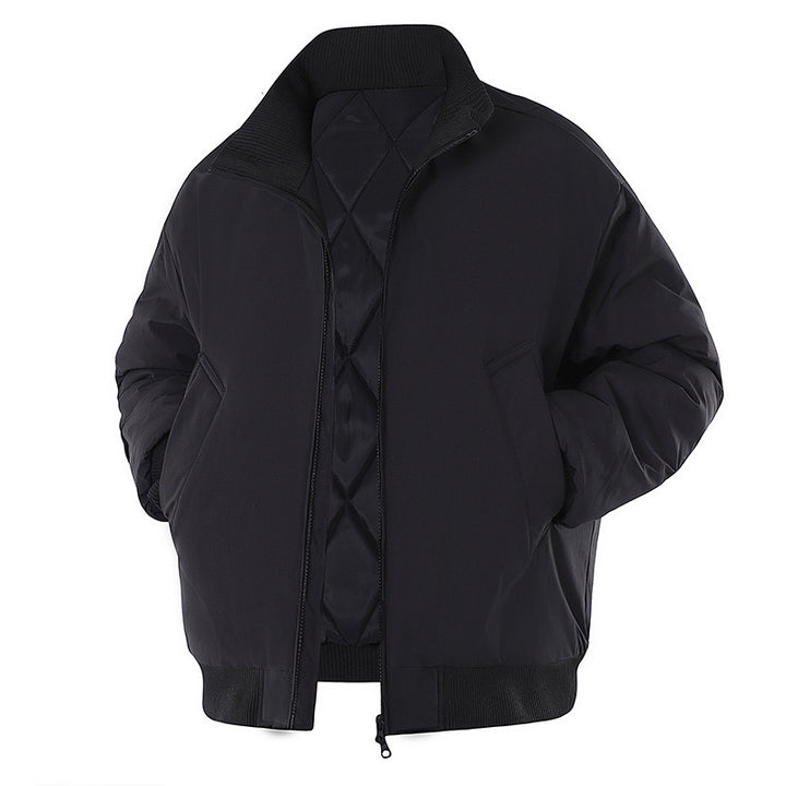 Herren Winterjacke mit warmem Innenfutter und praktischen Taschen Echoarchiv