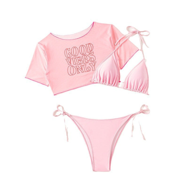 Damen Bikiniset mit lässigem Crop-Top Echo Archiv