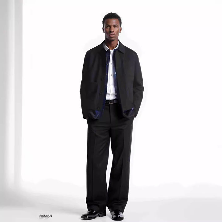 Herren modische Utility-Jacke mit praktischen Taschen Echoarchiv