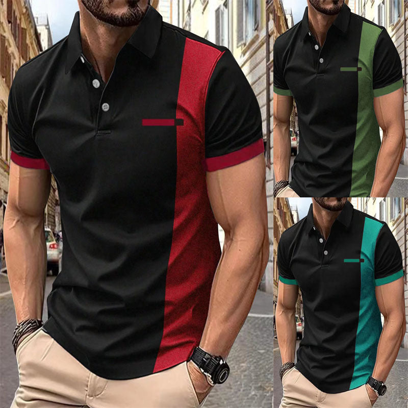 Herren Sportliches Kurzarm-Poloshirt Echoarchiv